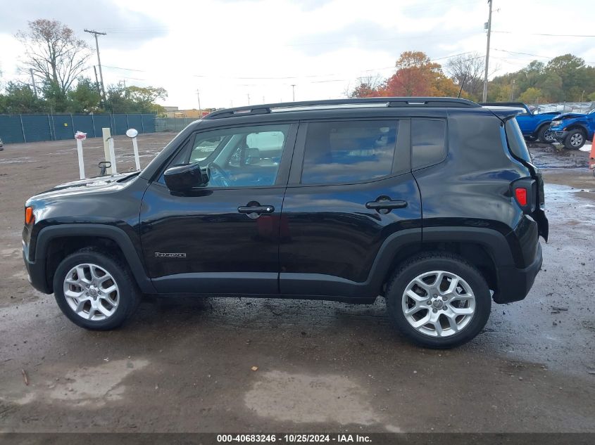 2018 Jeep Renegade Latitude 4X4 VIN: ZACCJBBB3JPH40979 Lot: 40683246