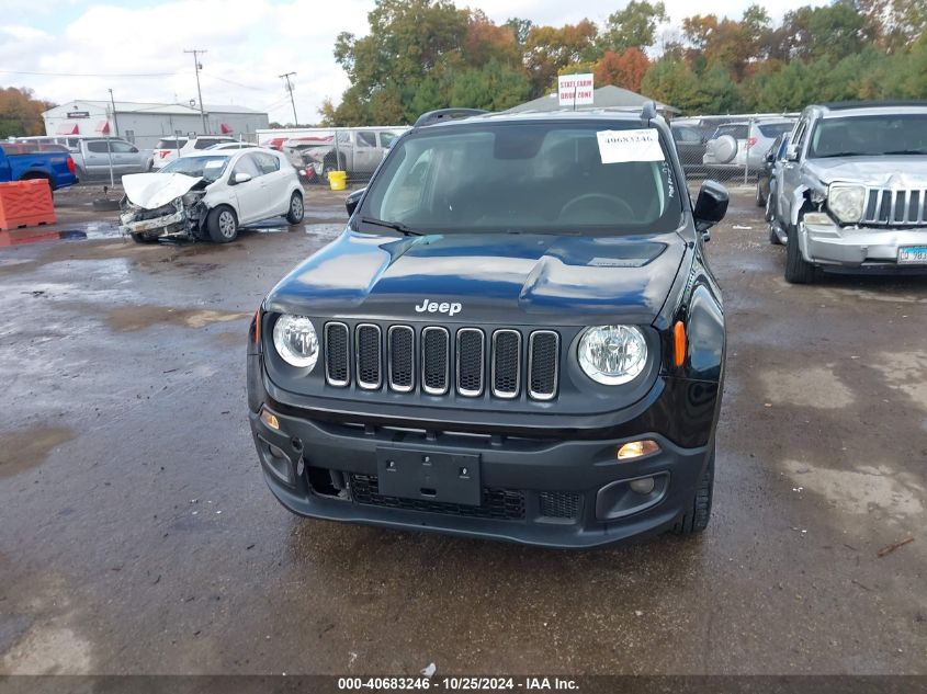 2018 Jeep Renegade Latitude 4X4 VIN: ZACCJBBB3JPH40979 Lot: 40683246