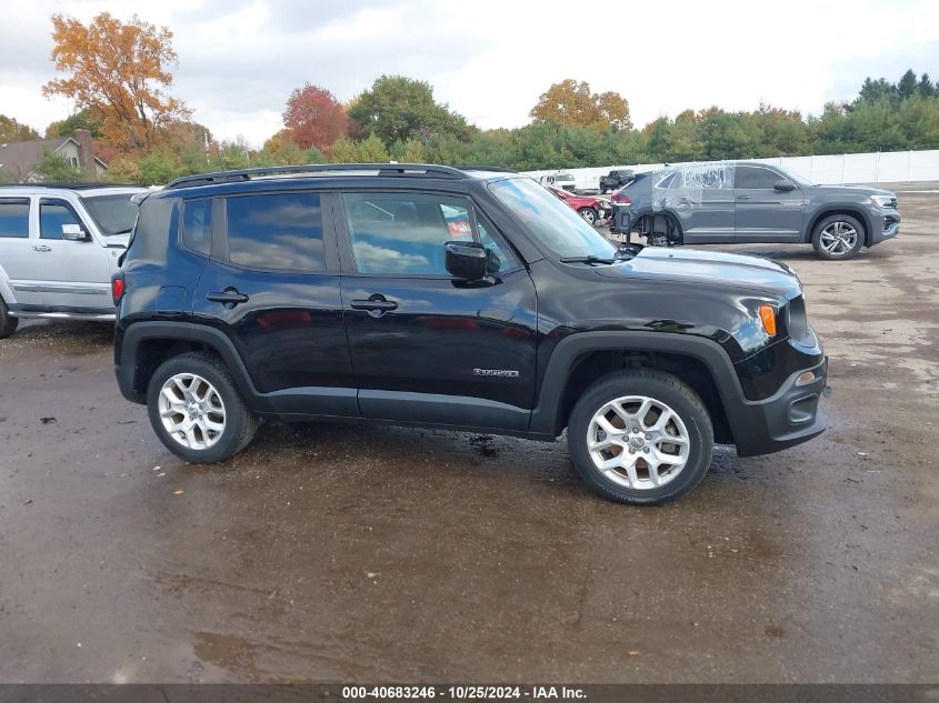 2018 Jeep Renegade Latitude 4X4 VIN: ZACCJBBB3JPH40979 Lot: 40683246