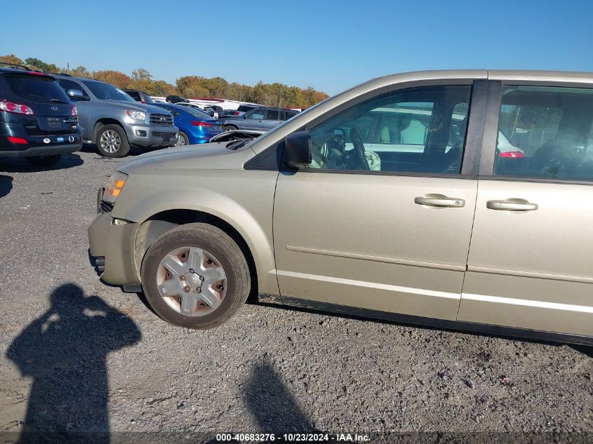 2010 Dodge Grand Caravan Se VIN: 2D4RN4DE3AR487033 Lot: 40683276