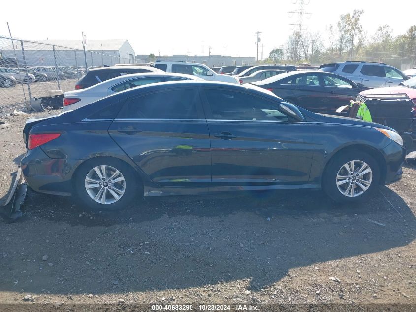 2014 Hyundai Sonata Gls VIN: 5NPEB4AC8EH937494 Lot: 40683290