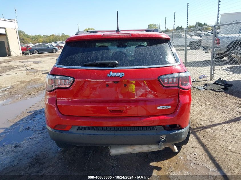 2017 Jeep New Compass Latitude Fwd VIN: 3C4NJCBB3HT652872 Lot: 40683335