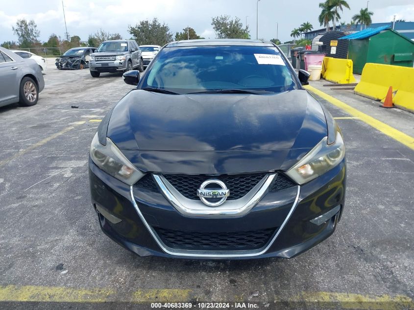 2017 Nissan Maxima 3.5 Sl VIN: 1N4AA6AP9HC375448 Lot: 40683369