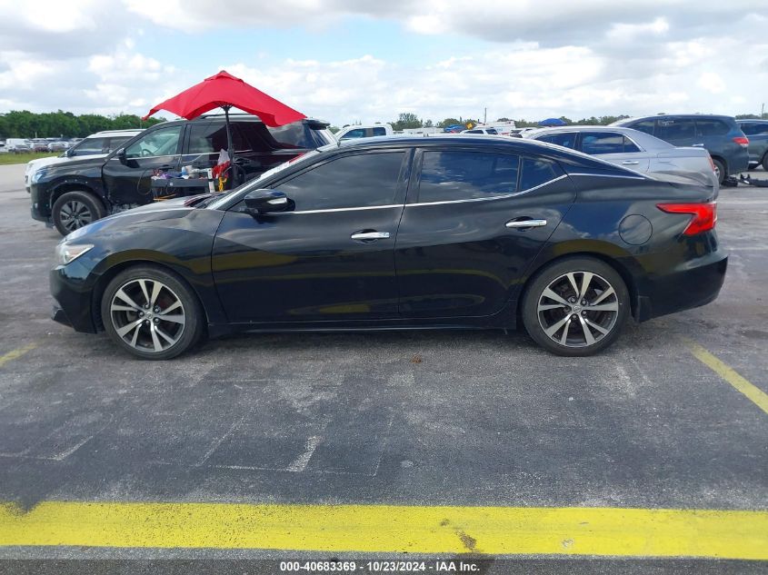 2017 Nissan Maxima 3.5 Sl VIN: 1N4AA6AP9HC375448 Lot: 40683369