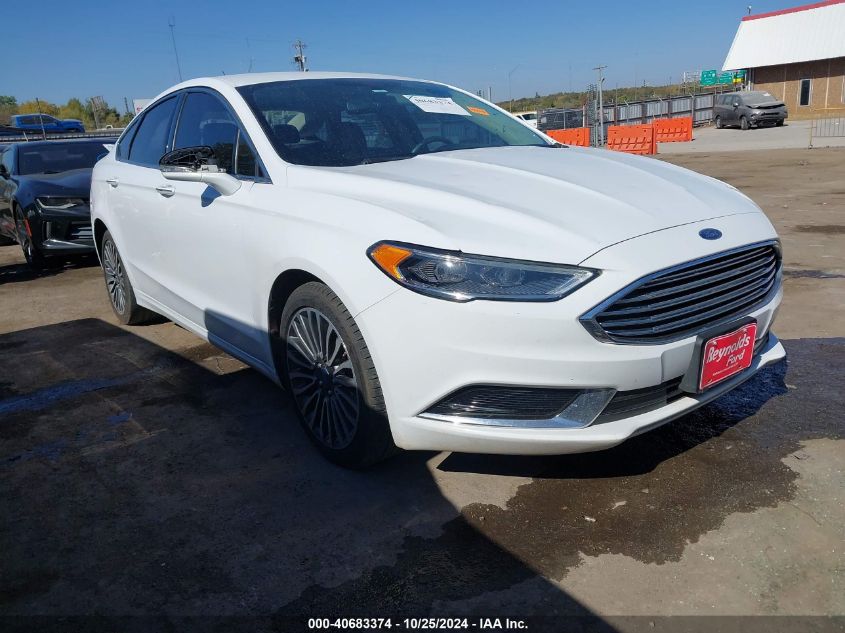 VIN 3FA6P0T94JR114459 2018 FORD FUSION no.1