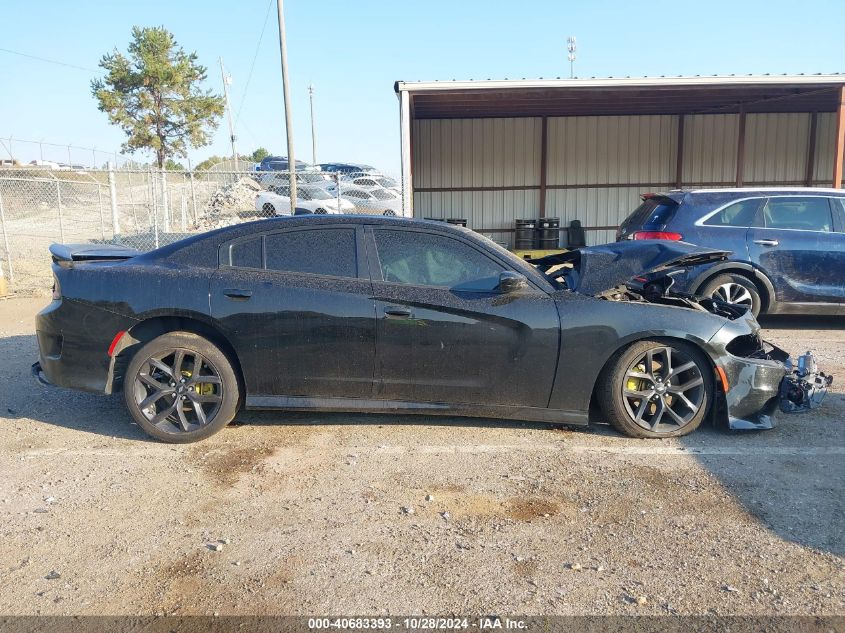 2019 Dodge Charger Gt Rwd VIN: 2C3CDXHG1KH713763 Lot: 40683393