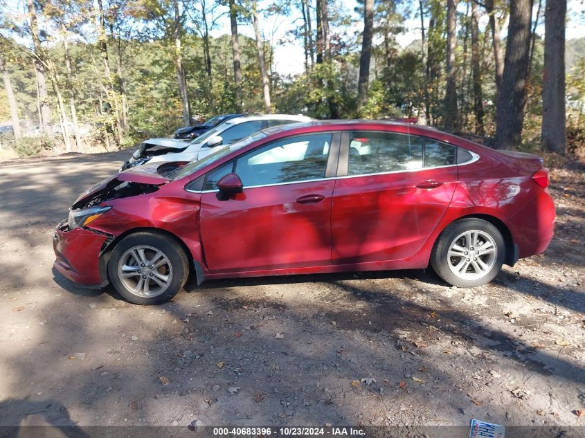 2018 Chevrolet Cruze Lt Auto VIN: 1G1BE5SM4J7245702 Lot: 40683396