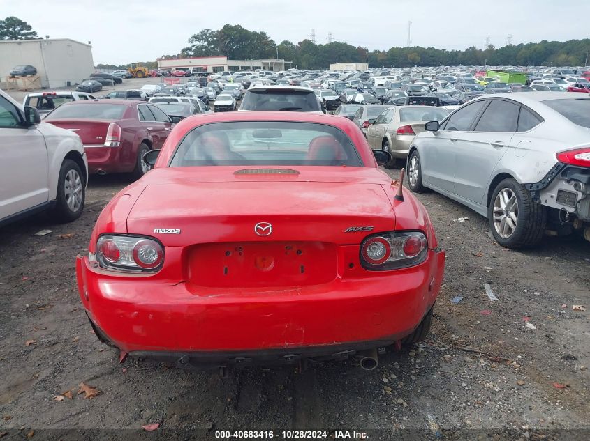 2008 Mazda Mx-5 Miata VIN: JM1NC26F680154762 Lot: 40683416