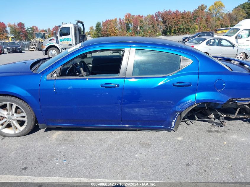 2012 Dodge Avenger Se VIN: 1C3CDZAG7CN29108 Lot: 40683423