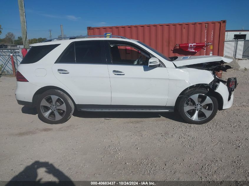 2017 Mercedes-Benz Gle 350 4Matic VIN: 4JGDA5HB5HA844943 Lot: 40683437