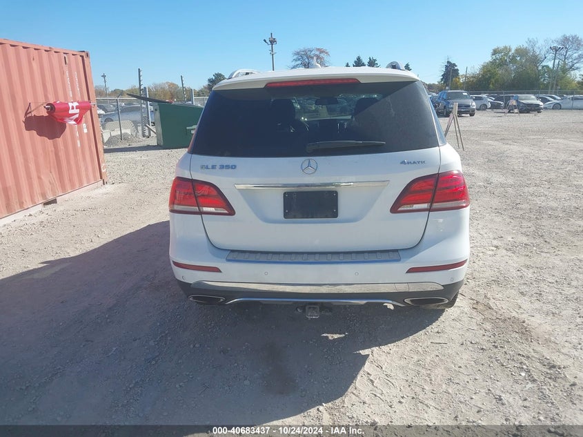 2017 MERCEDES-BENZ GLE 350 4MATIC - 4JGDA5HB5HA844943