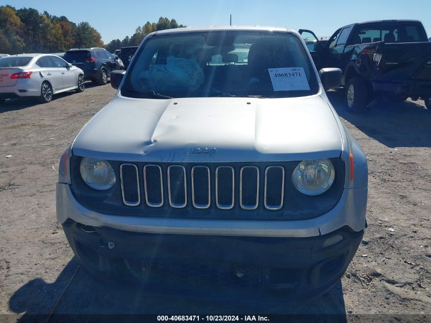 2015 Jeep Renegade Sport VIN: ZACCJBATXFPB43085 Lot: 40683471