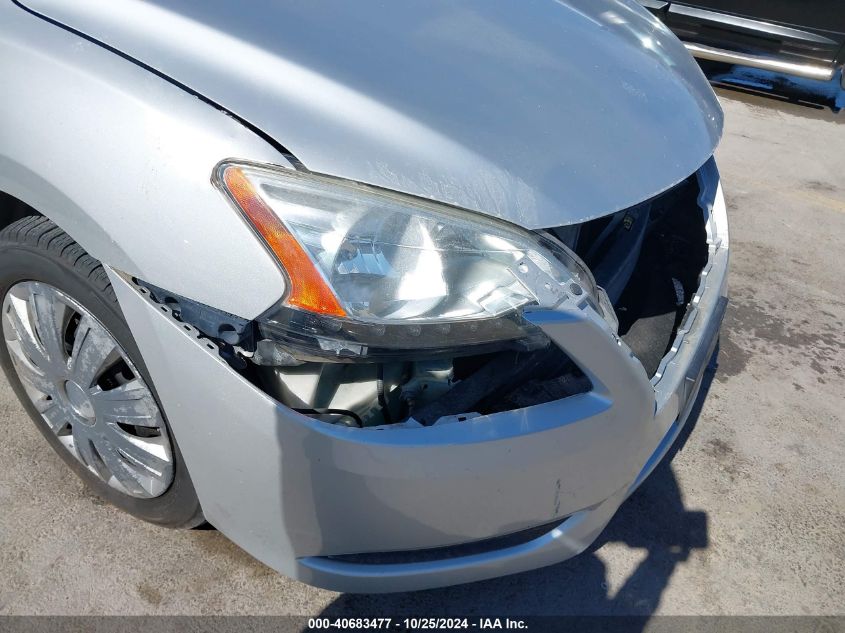 2013 Nissan Sentra Sv VIN: 3N1AB7AP3DL721539 Lot: 40683477