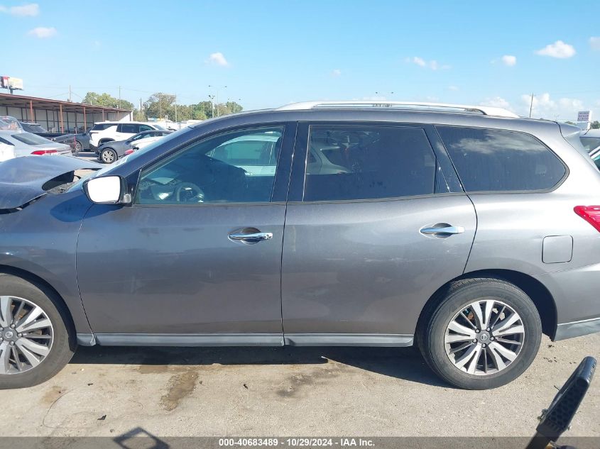 2017 Nissan Pathfinder Sv VIN: 5N1DR2MN8HC656459 Lot: 40683489