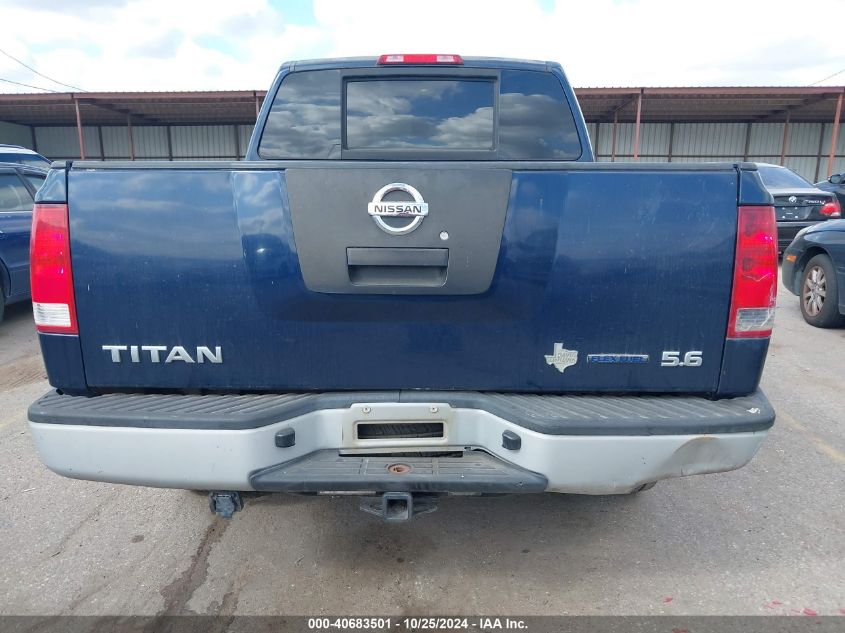 2008 Nissan Titan Se/Xe VIN: 1N6BA07D48N359748 Lot: 40683501