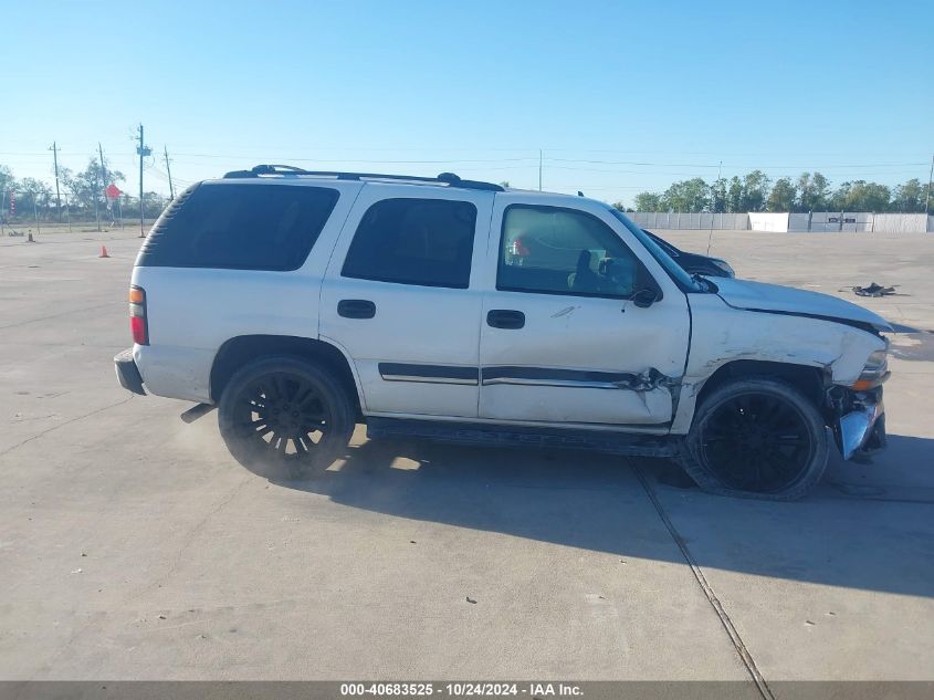 2006 Chevrolet Tahoe Ls VIN: 1GNEC13Z46R146572 Lot: 40683525