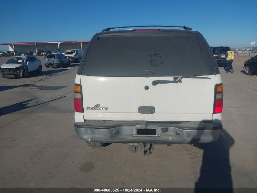 2006 Chevrolet Tahoe Ls VIN: 1GNEC13Z46R146572 Lot: 40683525