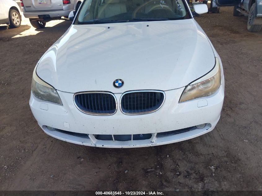 2004 BMW 525I VIN: WBANA53504B849723 Lot: 40683545