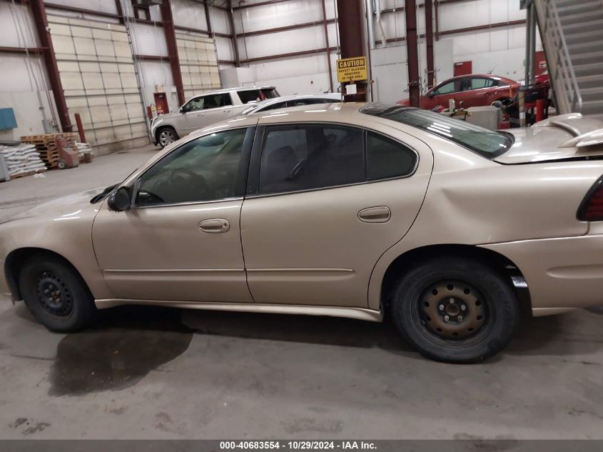 2005 Pontiac Grand Am Se VIN: 1G2NE52E95M110286 Lot: 40683554