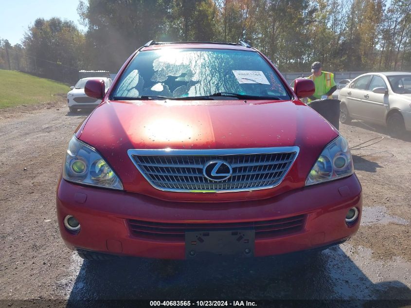 2008 Lexus Rx 400H VIN: JTJHW31U282062789 Lot: 40683565