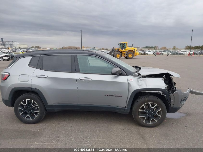 2021 Jeep Compass Trailhawk 4X4 VIN: 3C4NJDDB7MT520243 Lot: 40683574