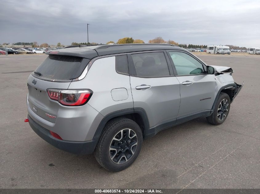 2021 JEEP COMPASS TRAILHAWK 4X4 - 3C4NJDDB7MT520243