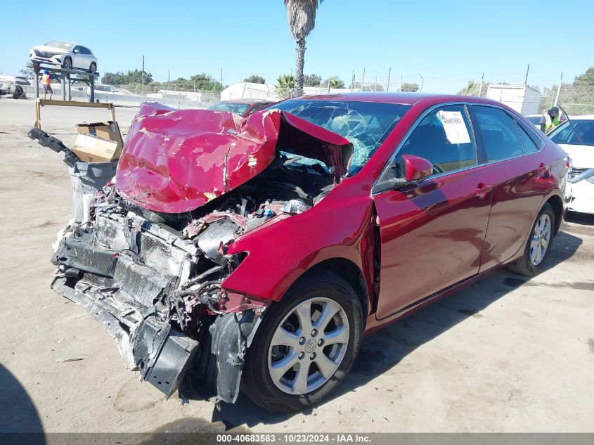 2016 Toyota Camry Le VIN: 4T1BF1FK0GU585585 Lot: 40683583