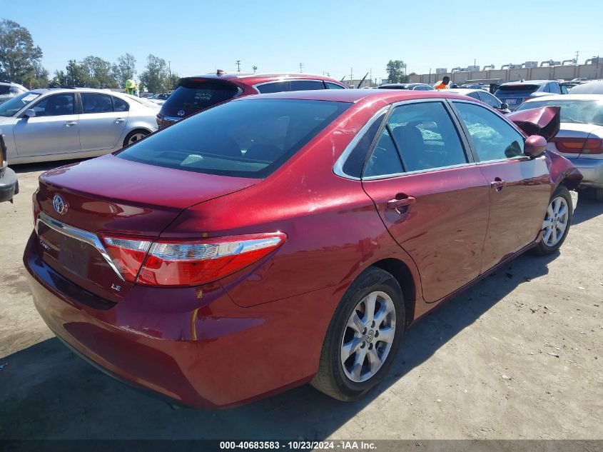 2016 Toyota Camry Le VIN: 4T1BF1FK0GU585585 Lot: 40683583