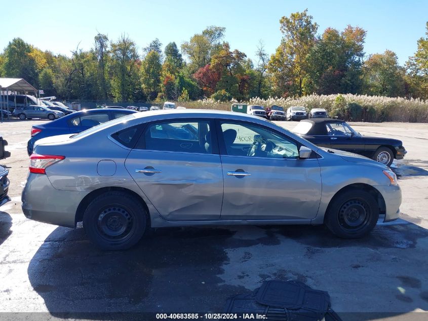 2013 Nissan Sentra S VIN: 3N1AB7AP3DL745775 Lot: 40683585