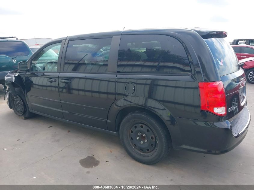 2015 Dodge Grand Caravan Se VIN: 2C4RDGBG5FR605693 Lot: 40683604