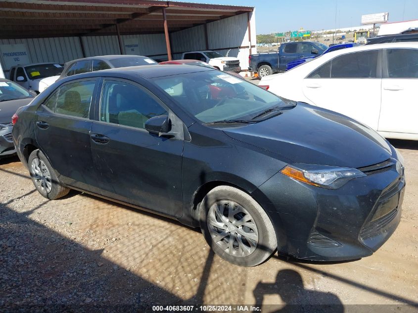 2017 Toyota Corolla Le VIN: 5YFBURHE4HP646063 Lot: 40683607