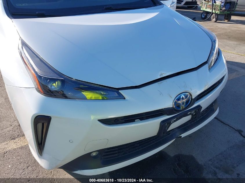 2021 Toyota Prius 2020 Edition VIN: JTDKAMFU9M3130225 Lot: 40683618