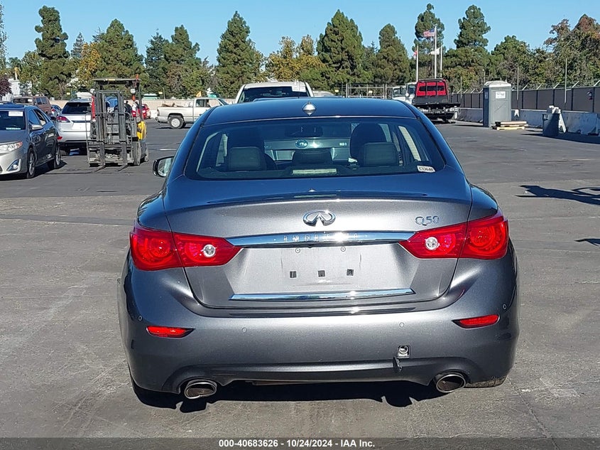 2015 INFINITI Q50 PREMIUM - JN1BV7AP3FM354355