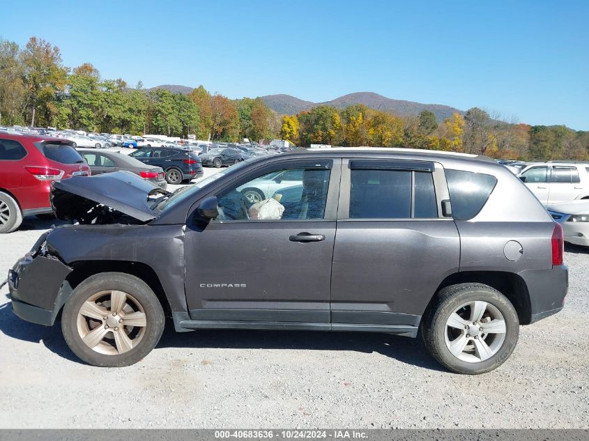 2017 Jeep Compass Latitude 4X4 VIN: 1C4NJDEB0HD191623 Lot: 40683636