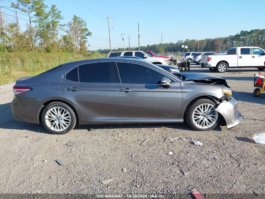 2018 Toyota Camry Hybrid Xle VIN: 4T1B21HK6JU002419 Lot: 40683647