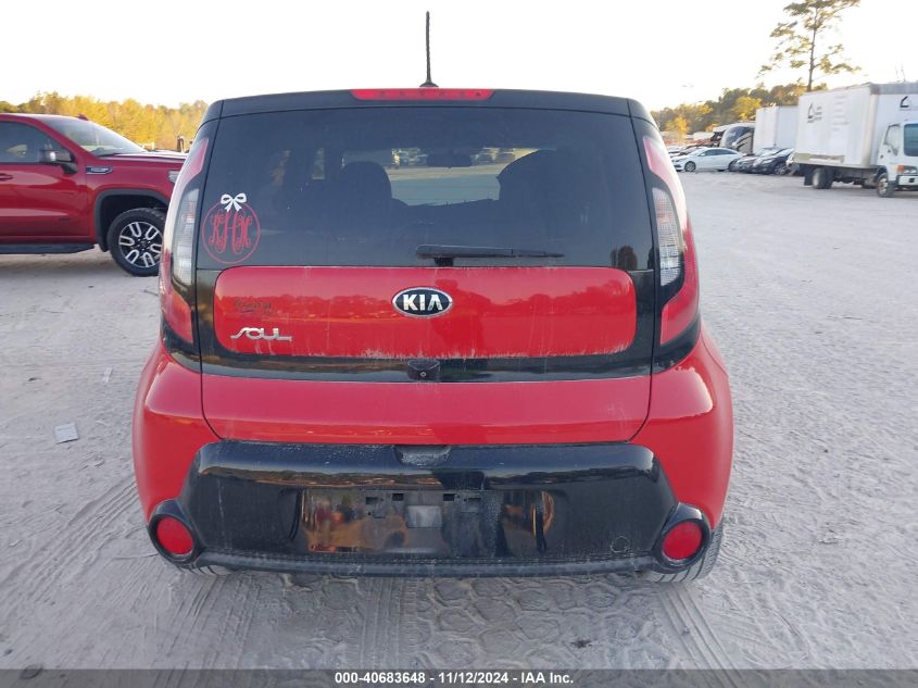 2016 Kia Soul + VIN: KNDJP3A53G7319549 Lot: 40683648