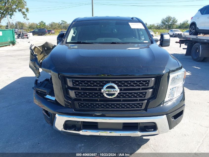 2021 Nissan Titan Sv 4X2 VIN: 1N6AA1EF4MN519191 Lot: 40683657