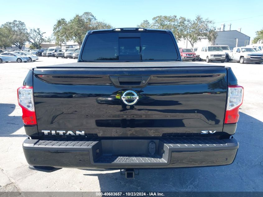 2021 Nissan Titan Sv 4X2 VIN: 1N6AA1EF4MN519191 Lot: 40683657