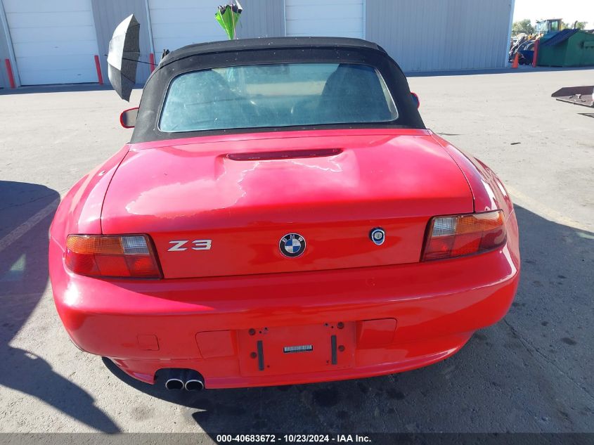 1998 BMW Z3 2.8 VIN: 4USCJ3336WLC14710 Lot: 40683672