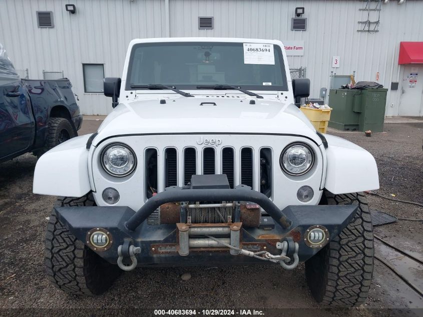 2018 Jeep Wrangler Jk Unlimited Sahara 4X4 VIN: 1C4BJWEG3JL800371 Lot: 40683694