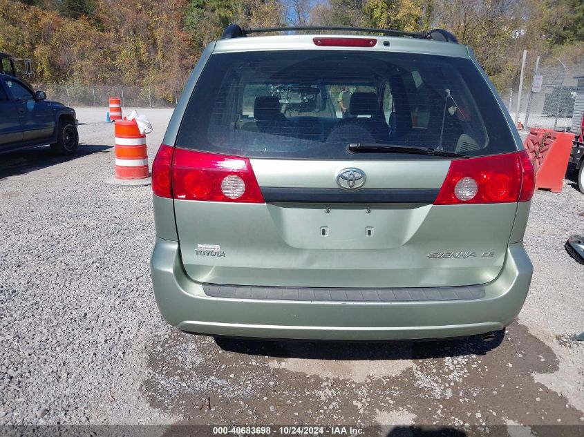 2008 Toyota Sienna Ce VIN: 5TDZK23C38S126381 Lot: 40683698