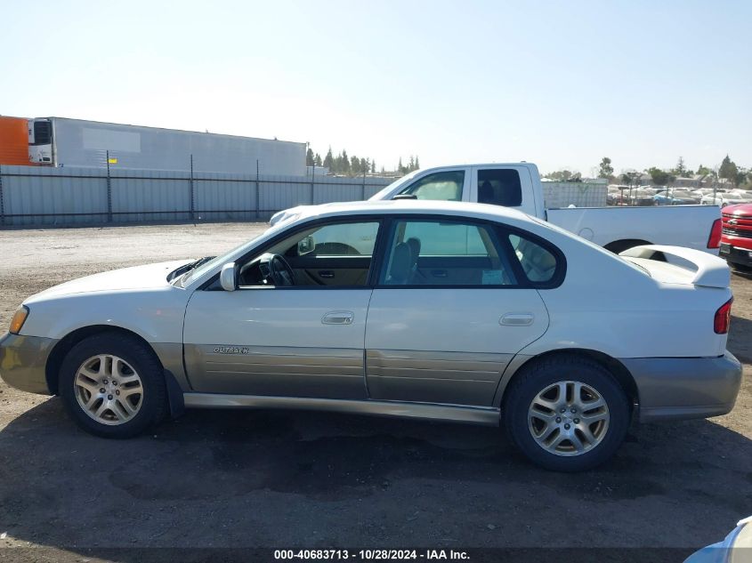 2002 Subaru Outback Limited VIN: 4S3BE686227205500 Lot: 40683713