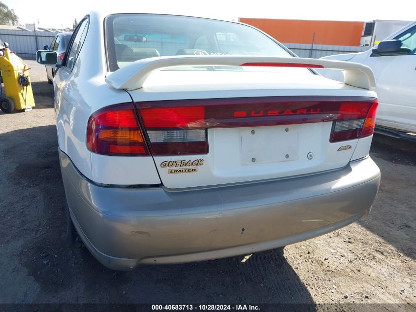 2002 Subaru Outback Limited VIN: 4S3BE686227205500 Lot: 40683713