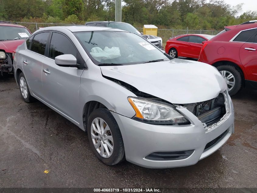 2014 Nissan Sentra Sv VIN: 3N1AB7AP5EY204778 Lot: 40683719