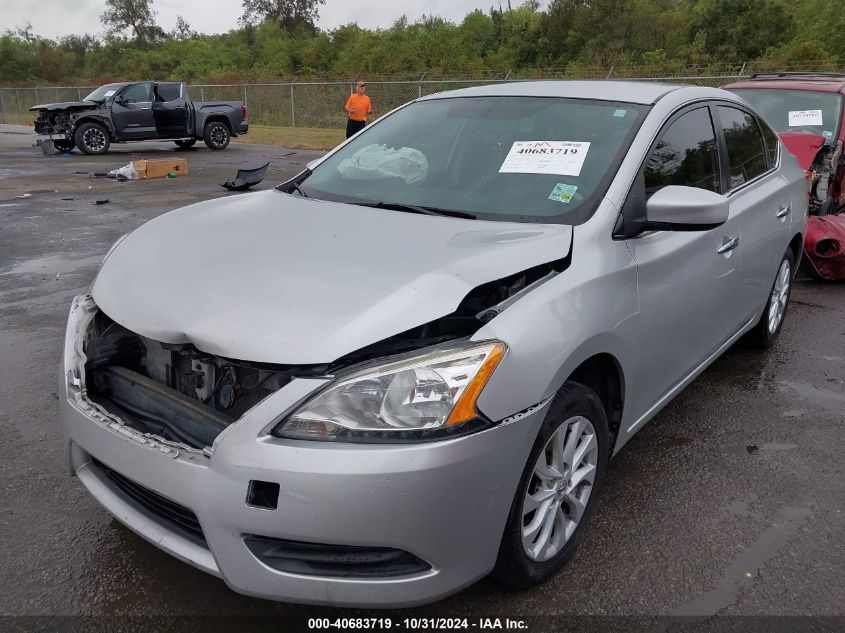 2014 Nissan Sentra Sv VIN: 3N1AB7AP5EY204778 Lot: 40683719