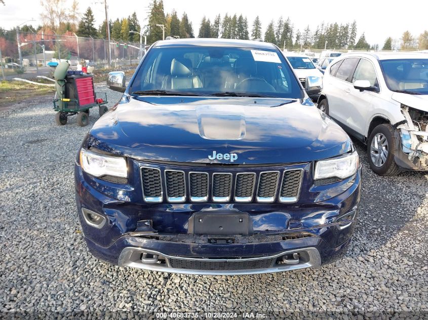 2014 Jeep Grand Cherokee Overland VIN: 1C4RJFCG2EC572242 Lot: 40683735