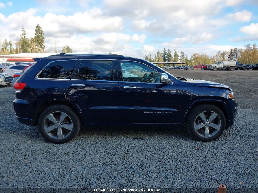 2014 Jeep Grand Cherokee Overland VIN: 1C4RJFCG2EC572242 Lot: 40683735