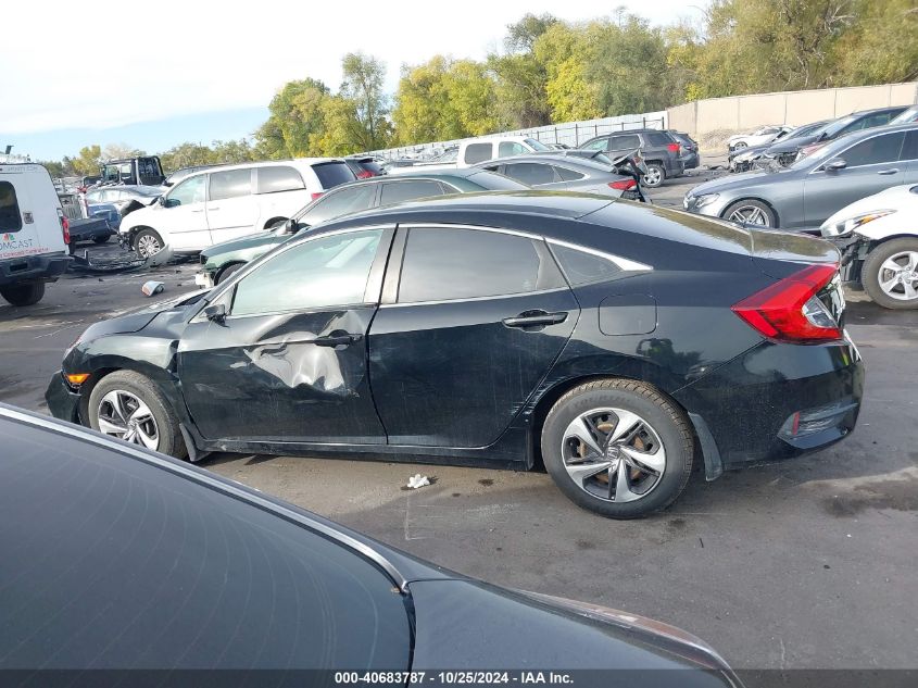 2019 Honda Civic Lx VIN: 19XFC2F68KE203852 Lot: 40683787