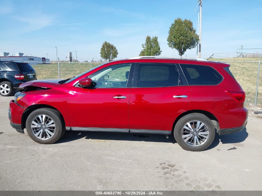 2018 Nissan Pathfinder Sv VIN: 5N1DR2MM6JC639706 Lot: 40683790