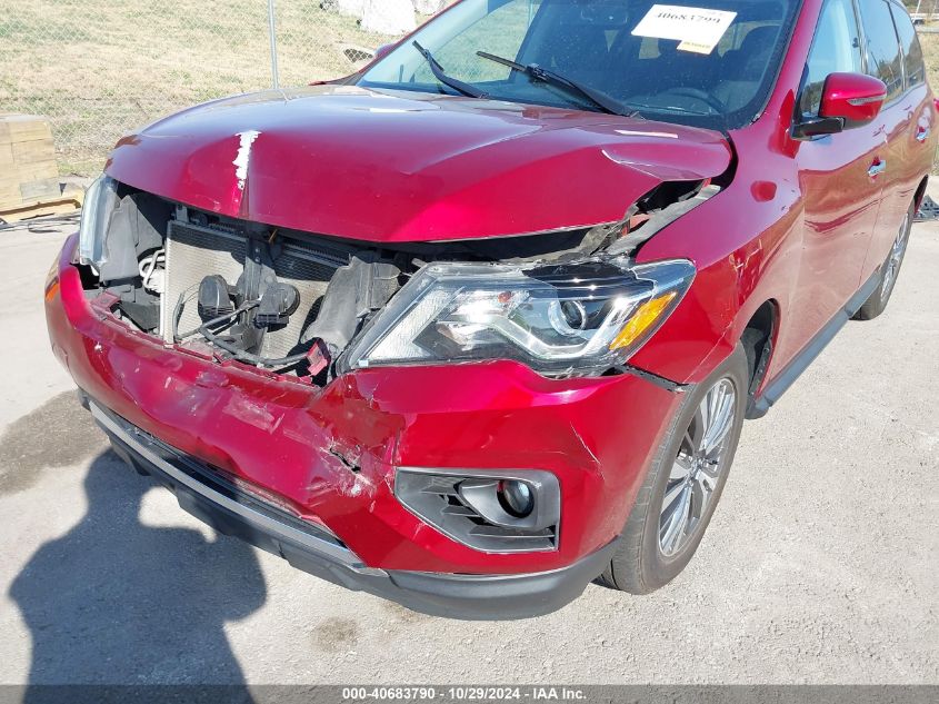 2018 Nissan Pathfinder Sv VIN: 5N1DR2MM6JC639706 Lot: 40683790